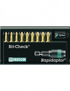 Embout POZIDRIV en coffret de 10 pièces