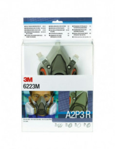 Kit demi-masque antigaz A2P3
