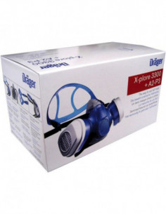 Kit demi-masque antigaz A2P3 Dräger