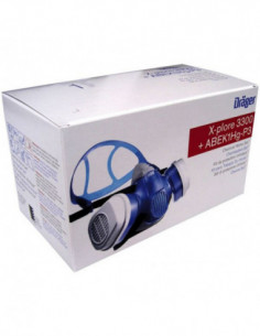 Kit demi-masque antigaz ABEK1HGP3 Dräger