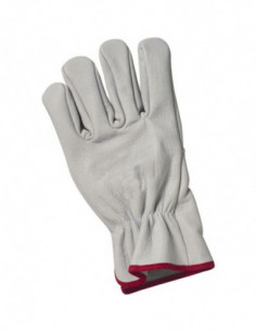 Gants cuir tout fleur