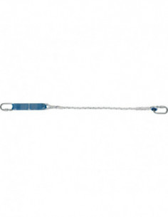 Longe corde avec absorbeur et mousqueton LCA