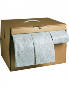 Absorbant tous liquides en rouleau multi-découpe