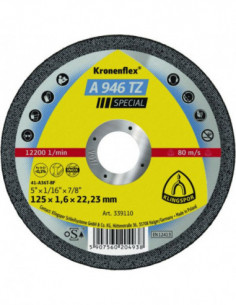 Disque à tronçonner Inox et Acier A 946 TZ Special