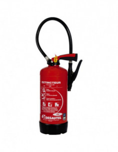 Extincteur poudre ABC mural 2