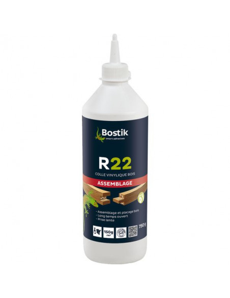 Colle vinylique R22 biberon 750g