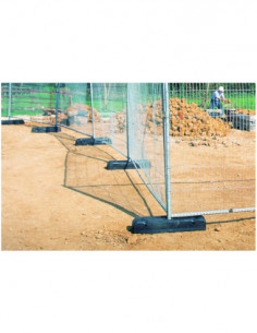 Clôture de sécurité et pied 2