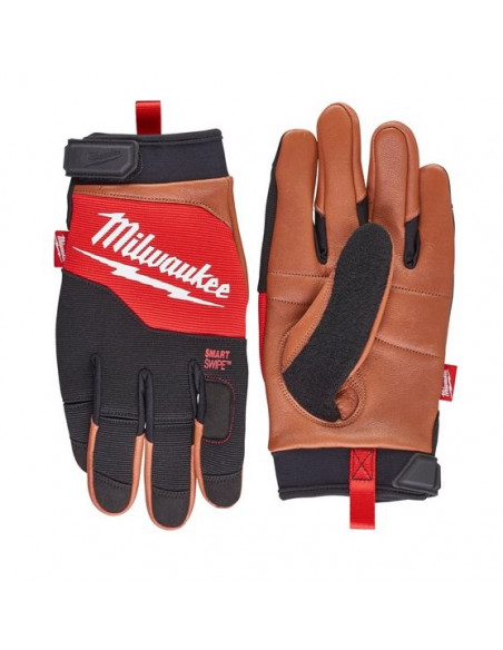 Paire de gants cuir hybrides taille 9 Milwaukee