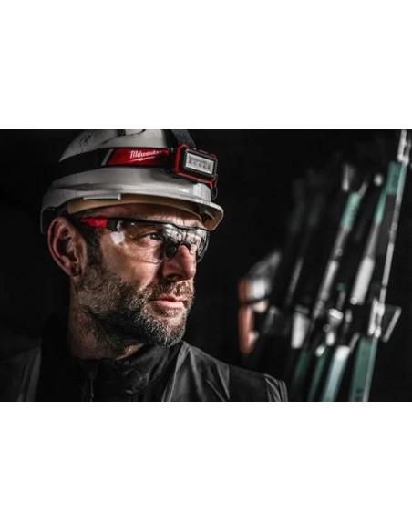 Lunettes de sécurité claires anti-buée & anti-rayures Milwaukee