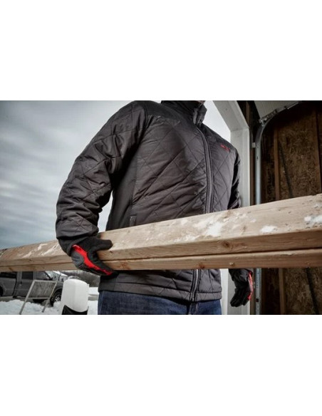 Blouson chauffant matelassé M12 HJP-0 taille L Milwaukee