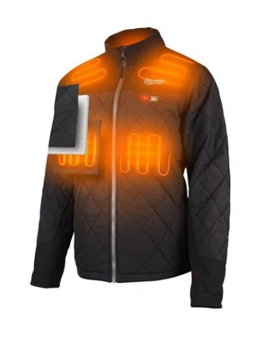 Blouson chauffant matelassé M12 HJP-0... Blouson chauffant matelassé M12 HJP-0...