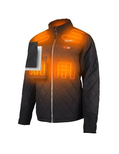 Blouson chauffant matelassé M12 HJP-0 taille XXL Milwaukee
