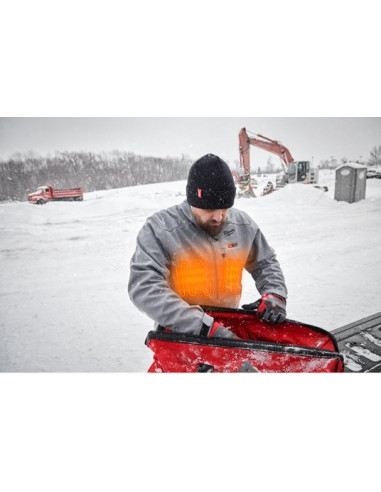 Blouson chauffant gris M12 HJGREY5-0... Blouson chauffant gris M12 HJGREY5-0...