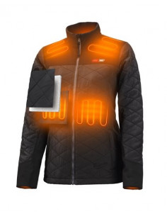 Blouson chauffant matelassé...